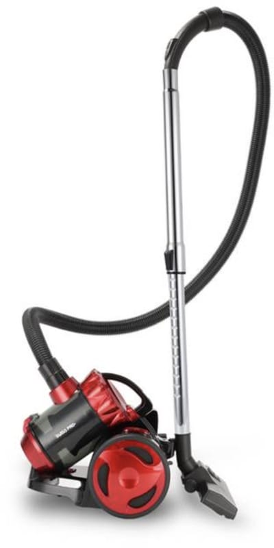Swiss Pro+ Stofzuiger Zonder Zak - Red - Stofzuigers - Vacuum Cleaner Zakloos - 850W - Sterke Zuigkracht - HEPA Filter - Compact, Licht & Krachtig - Gemakkelijk Schoon Te Maken