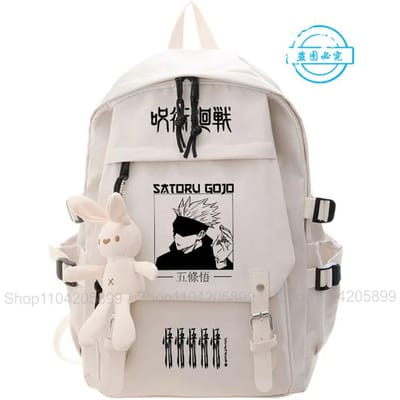 Jujutsu Kaisen Rugzak Anime Studenten Schooltas Cosplay Mochila Jongens Meisjes Cadeaus Cartoon Boekentas Laptop Reizen Rucksack 16 inches