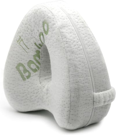 DailySupplies® Kniekussen Voor in Bed - Beenkussen Zijslaper - Verhoging Rugslaper - Orthopedisch - Wit