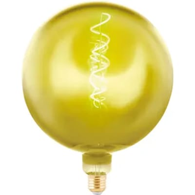 Eglo Ledfilamentlamp Globe - Goud - D20cm - Dimbaar - Warm Wit - E27 - 4w