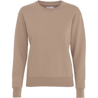 Damestrui met Ronde Hals Colorful Standard Classic Organic Desert Khaki