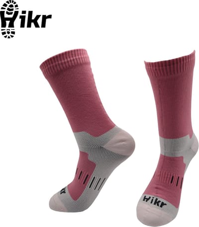 Hikr® Waterdichte sokken - 100% waterdicht - Heren & Dames - Outdoor wandelsokken - Fietssokken - Mountainbike sokken - Ademend - Hiking & Wandelen