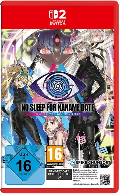 No Sleep for Kaname Date - From AI: The Somnium Files - Nintendo Switch 2 - Action/Adventure