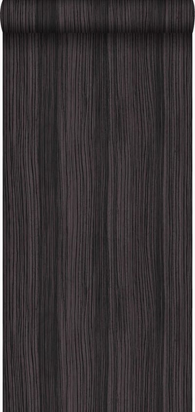 Origin Wallcoverings behang strepen donker paars - 53 cm x 10.05 m - 347239