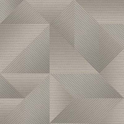 Dutch Wallcoverings - Exclusive Threads Geometric Taupe - TP422975