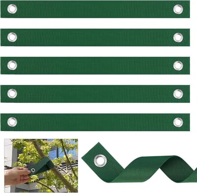 12x Boomriemen Nylon voor Steunen Jonge Bomen - Wind- en Stormbeveiliging