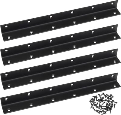Hoekbeugel voor stevige wandmontage, 275x25x25mm, ideaal voor meubels en constructies
