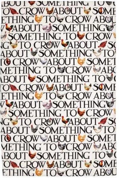 Emma Bridgewater Textiel Tea Towel Hen & Toast - Theedoek