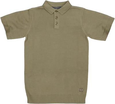 Levv - Rick jongens poloshirt - Khaki green