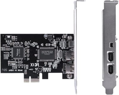 FireWire Controllerkaart - IEEE 1394 kaart - Apparaten Aansluiten - Hot-plug-and-play - PCI-Express x1 - null