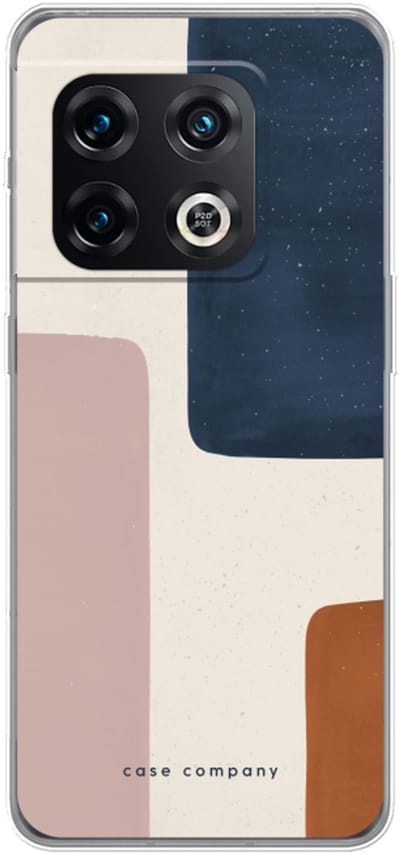 Case Company® - Hoesje geschikt voor OnePlus 10 Pro hoesje - Geo #5 - Soft Cover Telefoonhoesje - Bescherming aan alle Kanten en Schermrand