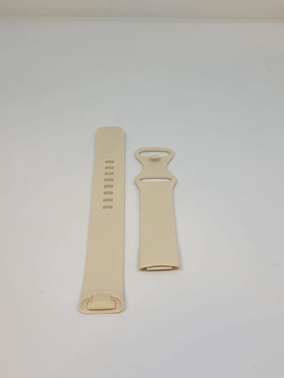 Jumada's - Siliconen bandje - Compatibel met Charge 56 - Maat ML - Kleur Ivory