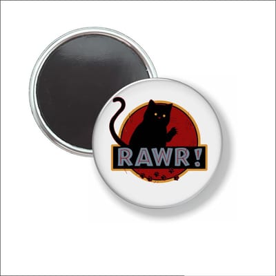 Button Met Magneet 58 MM - RAWR - NIET VOOR KLEDING