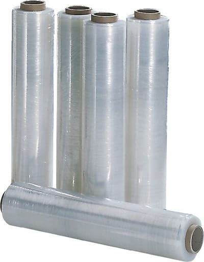 Stretchfilm L300 m x B450 mm 17 μm Transparant - Drielaags - Hoge Elasticiteit