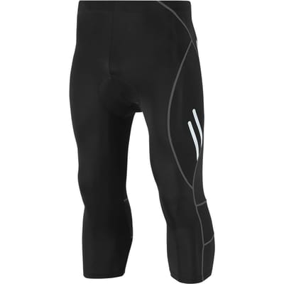Heren Gewatteerde Fietsbroek Mountainbikebroek Hoogelastisch Buitenkleding Gewatteerde Fietsbroek M