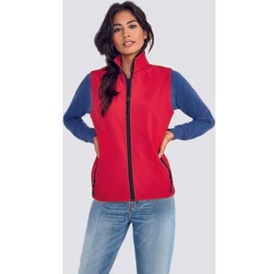 SOL'S Women´s Race Bodywarmer Softshell L02888 - Pepper Red - XXL