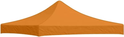 Partytent dak - Paviljoenhoes luifel - Feesten en evenementen - Waterdicht en UV-bestendig - 3x3 meter - Oranje