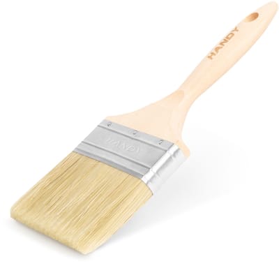 Verfkwast 4 Inch (100 mm) – Houten Handgreep – Platte Kwast Voor Muren, Schuttingen En Grondverf – Voor Water- En Oplosmiddelhoudende Verf [11193F]