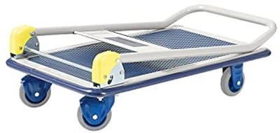 Inklapbare Platformwagen met Duwbeugel - Draagvermogen 150 kg - Laadvlak 740x480 mm