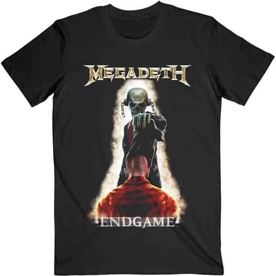 Megadeth - Vic Removing Hood Heren T-shirt - S - Zwart