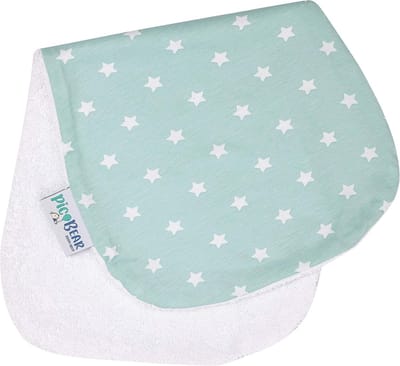 Grote spuugdoek 41 x 20 cm | Absorberende katoenen doek | Hypoallergeen voor baby | Ondersteunt onderweg en thuis