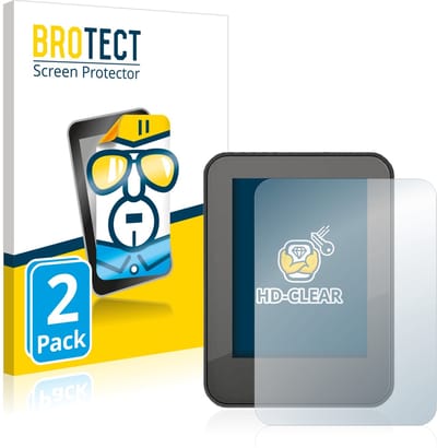BROTECT - Screenprotector voor Neodrives neoMMI Z20 - Folie Beschermfolie transparant 2 Stuks