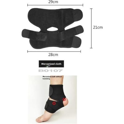 Utilisation Extérieure Sécurité Cheville Protège-Cheville Football Sangle Ajustable Pression Respirant pour Hommes et Femmes Basketball Vélo Cheville