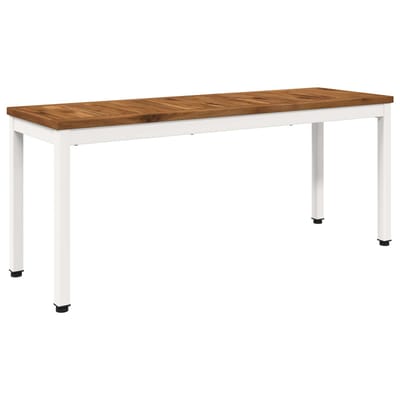 vidaXL - Tuinbank - 108,5 - x - 35 - x - 45 - cm - Massief - Acacia - Hout - Rechthoekig