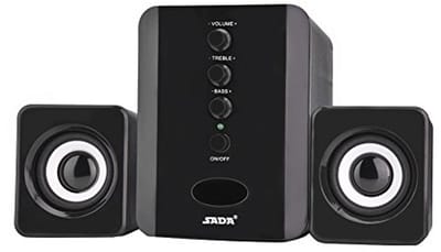 Mini 2.1 Bedrade Luidspreker met Subwoofer voor Laptop en PC - Draagbare Geluidskwaliteit