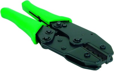 Krimptang Adereindhulzen - Tang Krimpen - Verbinden Kabels - Vierkant Krimp Profiel - 1.5-10mm² - Zwart