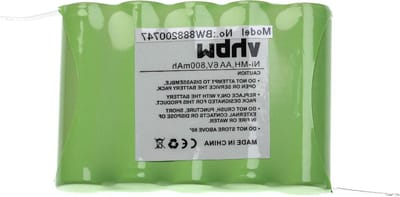 Vervangende Batterij - Afstandsbediening Batterij - Bediening Herstellen - Oplaadbaar NiMH - 800mAh 6V - Zwart