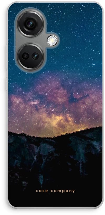 Case Company® - Hoesje geschikt voor OnePlus Nord CE 3 hoesje - Travel to space - Soft Cover Telefoonhoesje - Bescherming aan alle Kanten en Schermrand