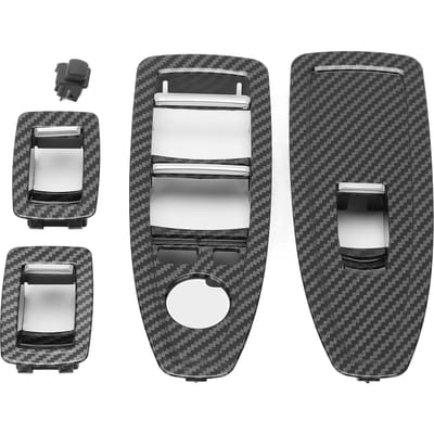 Dashboard Schakelaar Knop Paneel Sierkap Vervanging voor 1 3 4 Serie F20 F30 F31 2012‑2019 Carbon Fiber Style