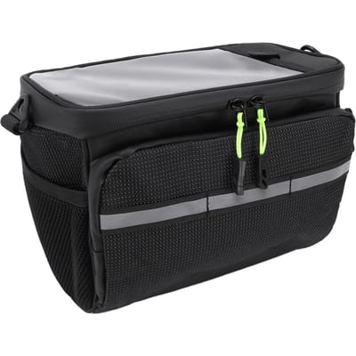 Sac Isotherme pour Guidon de Vélo Sac pour Téléphone Avant de Vélo Pochette de Rangement Glacière pour Vélo de Montagne Cyclisme Capacité 4L