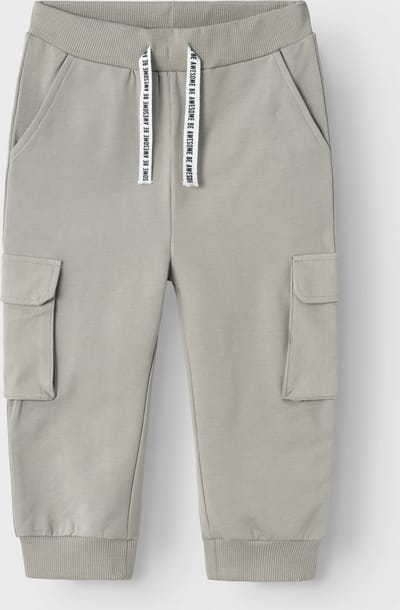 Name It mini jongens joggingbroek LUTIL Wild Dove Loose Fit - Maat 98
