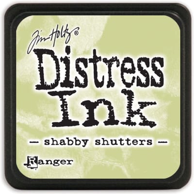 Tim Holtz - Ranger Distress Stempelkussen - Mini ink pad - Shabby shutters - TDP40163