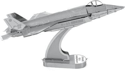 F-35 JSF Miniature Bouwpakket - Metaal - Eenvoudig-Gemiddeld
