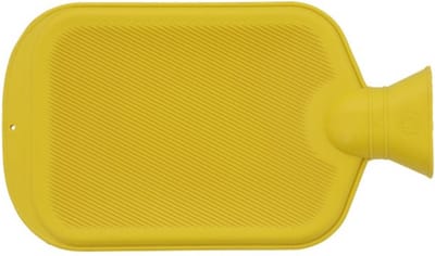 Warmwaterkruik - Geel - Rubber - Kruik - Warm Blijven - 2 Liter