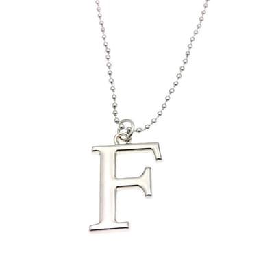 Ketting Met Letter - F