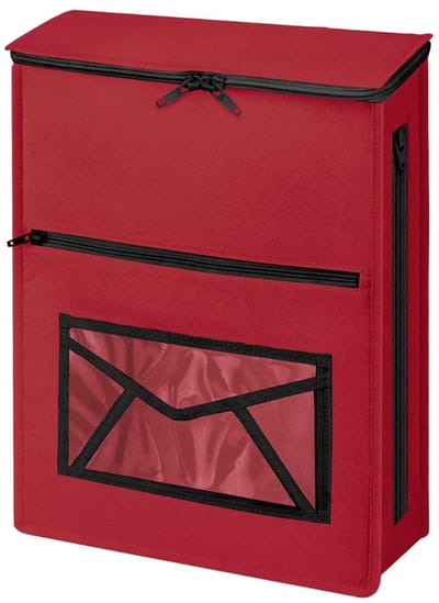 MKSS® Postvanger - Brievenbus Zak - Postzak - Rood
