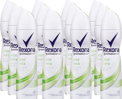 Rexona Women Advanced Protection Aloë Vera Anti-Transpirant Spray - Voordeelverpakking 12 stuks