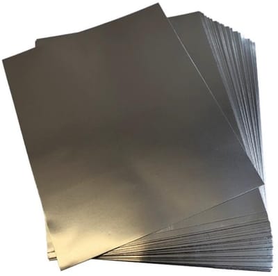 Grafietplaten - Geleidende Platen - Hoge Temperatuur - Hoge Warmtegeleiding - 10 Stuks 0.05mm - Zwart