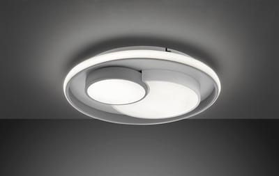 WOFI - plafondlamp - Fela wit - diameter 50 cm