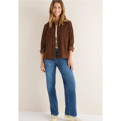 Corduroy overhemd blouse