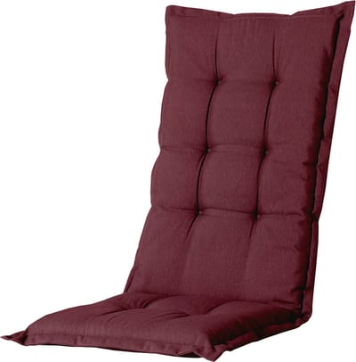 Madison - Tuinkussen - Lage Rug - Panama Bordeaux - 105x50cm - Standenstoelkussen