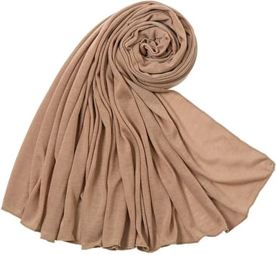 Bovista Hoofddoek - Hijab - Dames - Abaya - Sjaal - Islamitische Kleding - Moslim Kleding - Alhamdulillah - Beige
