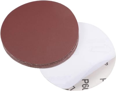 Dailygoods- Schuurschijven 125mm 600 Grit - 15 Stuks - Aluminium Oxide - Antistatisch - Duurzaam - Voor Hout/Metaalbewerking - Schuurpapier