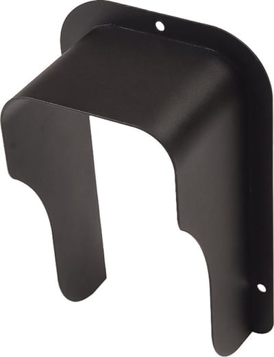 Deurbelhoes Weerbestendig, Grote Metalen Ring Deurbelbeschermer, Toegangscontrole Regenhoes, Ring Video Deurbel Waterdichte Hoes, Camera Deurbelhoes, Zwart