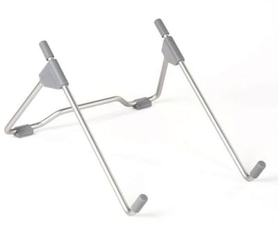 Universele Verstelbare & Opvouwbare Laptop Standaard | Laptop, Tablet, E-Reader & Boek | Aluminium Stand