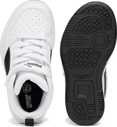 PUMA Puma Rebound V6 Mid AC+ PS Unisex Sneakers - PUMA White-PUMA Black
